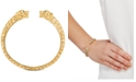 EFFY Collection Effy Oro by EFFY&reg; Panther Cuff Bracelet in 14k Gold